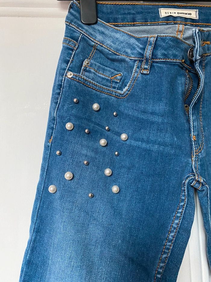 Jeans avec perles - photo numéro 2