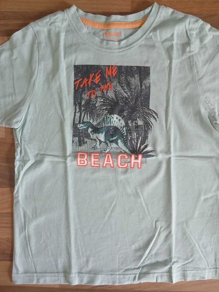 Lot de 2 t-shirts garçon 6-8ans - photo numéro 4