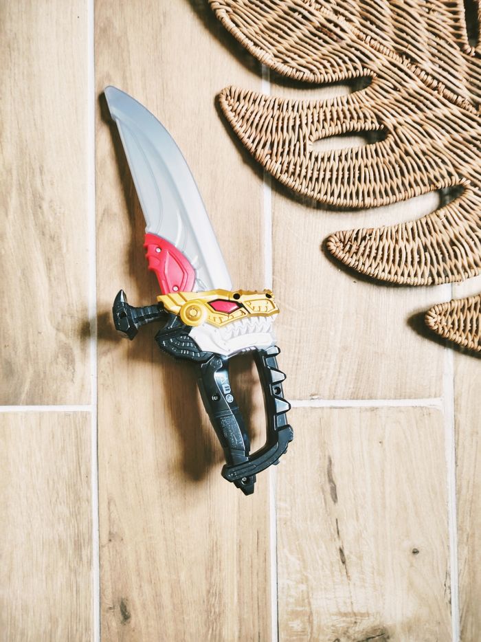 🙅Power rangers dino fury Épée sabre du ranger rouge - photo numéro 2