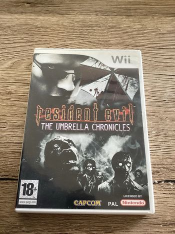 boîte Nintendo wii avec notice resident evil the umbrella chronicles Nintendo wii vendu sans le jeu