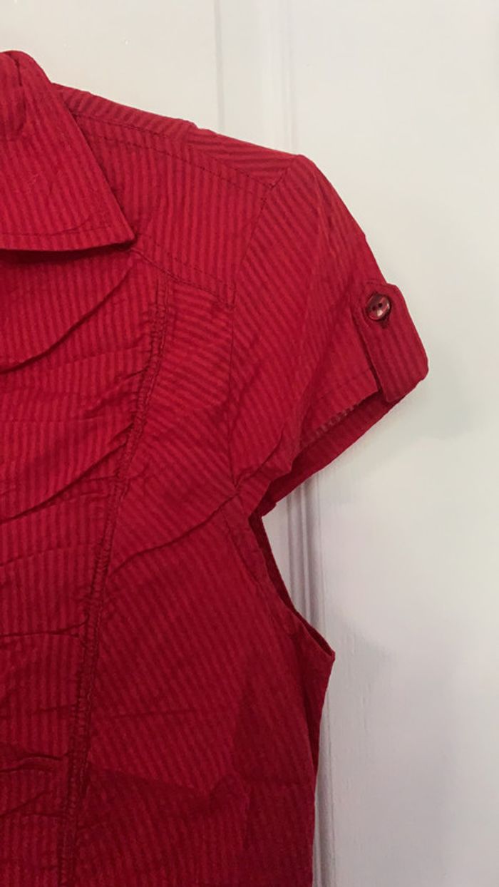 Chemise rouge neuve - photo numéro 3