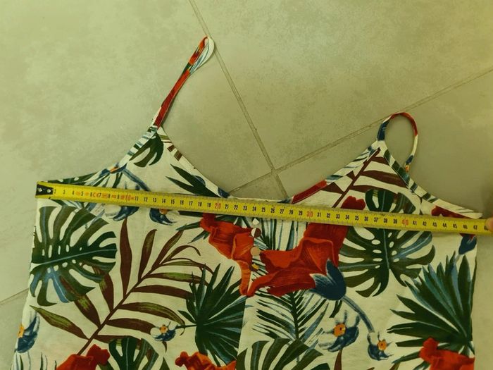 Top débardeur femme motif floral taille L - photo numéro 11