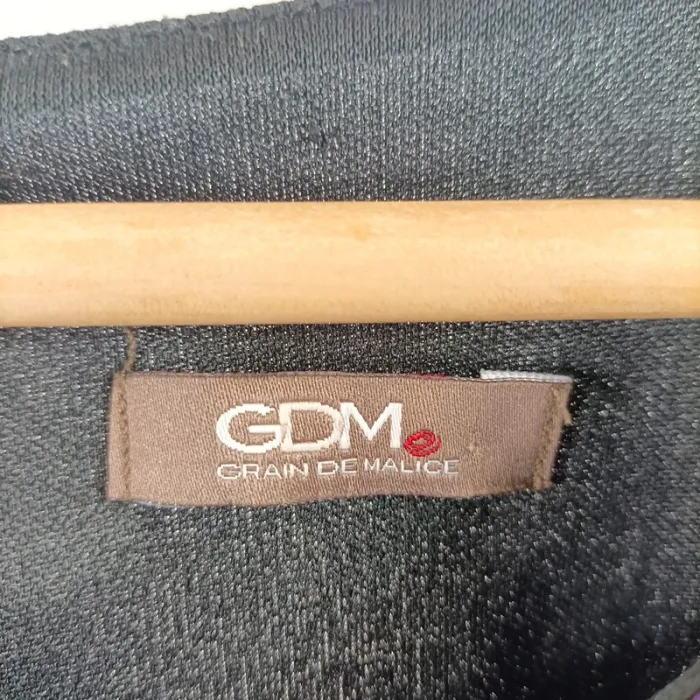 Blouse violette fluide manches bouffantes transparence légère Grain de Malice T38 A1436 - photo numéro 5