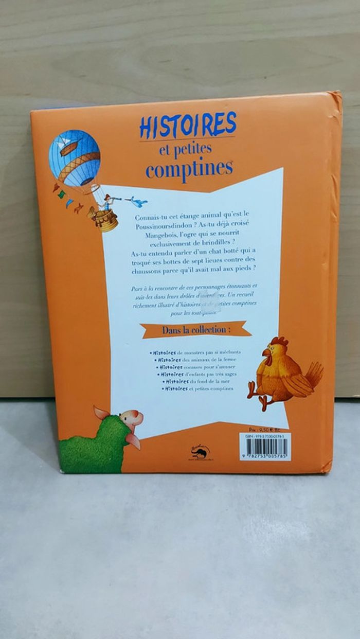 📚 Livre de contes : Histoires et petites comptines - photo numéro 2