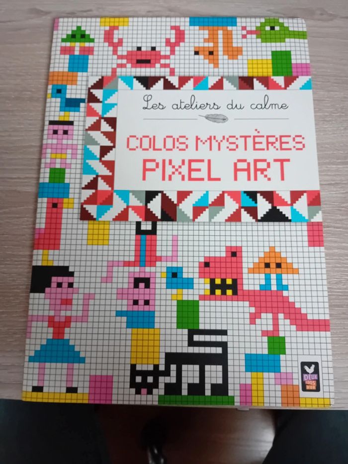 Lot de cahiers pixel art - photo numéro 3