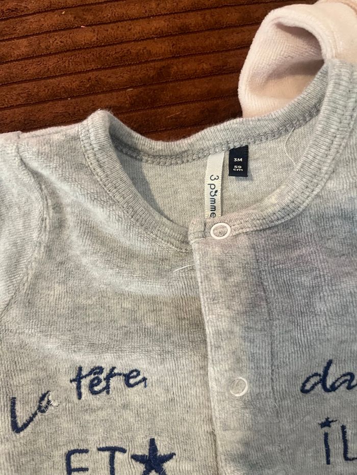 Pyjamas bébé fille 3 mois - photo numéro 4