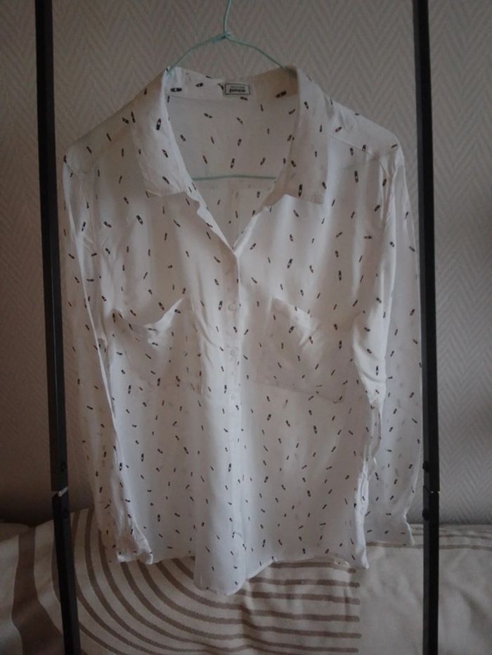 Chemise fluide camaieu