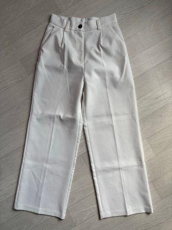 Pantalon fluide blanc 