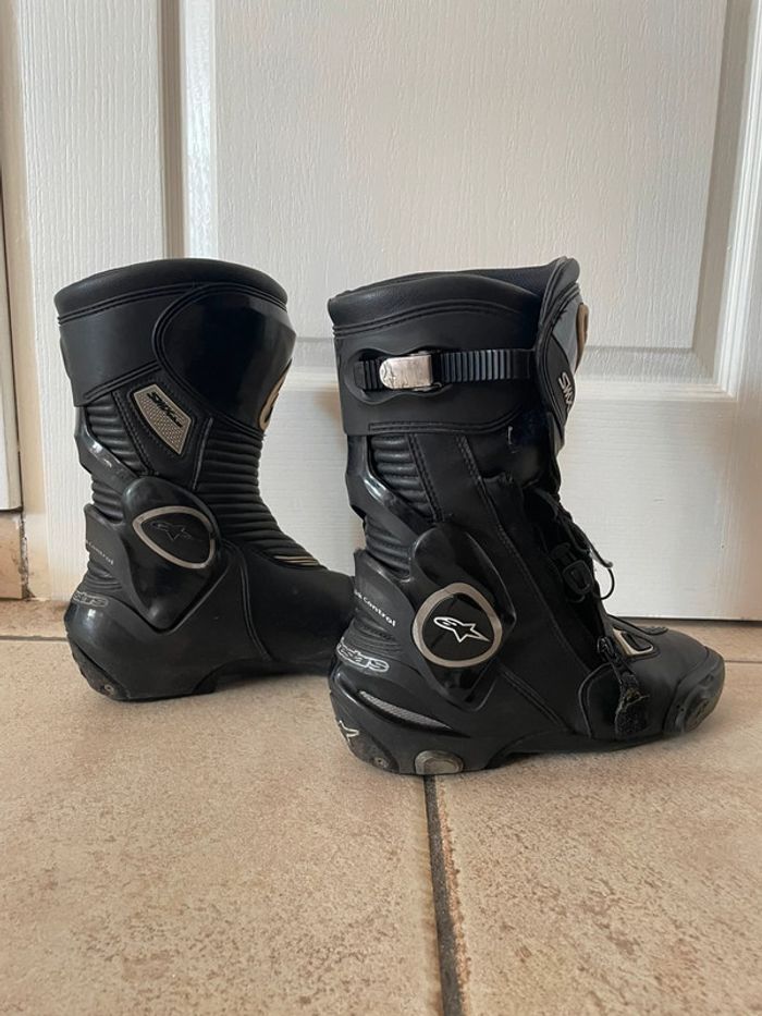Bottes moto racing Alpinestars SMX Plus - photo numéro 9