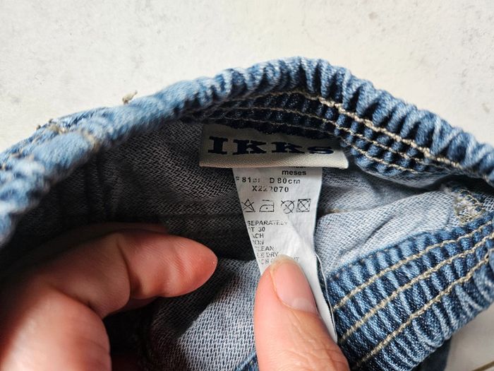 Jean bébé fille 18 mois ikks U22 - photo numéro 6