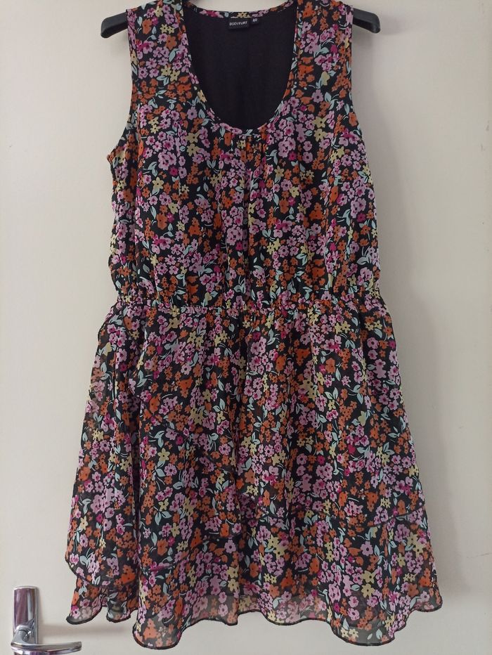 Robe mini floral