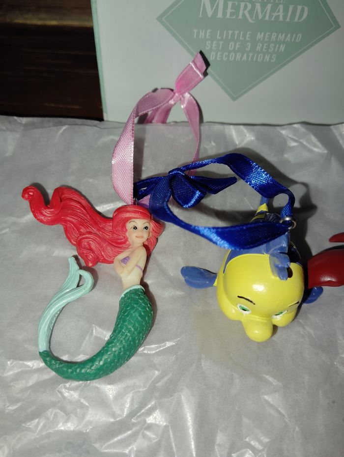 Coffret ornement Disney la petite sirène - photo numéro 2