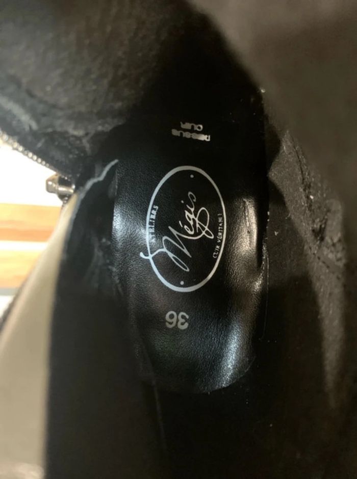Bottes Mégis Noires T36 - photo numéro 8