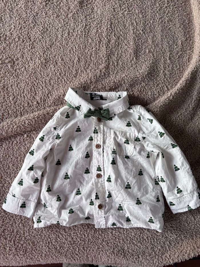 Chemise Noël TAO 12 mois