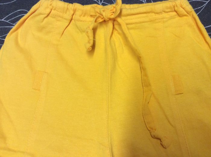 Pantalon coton jaune - DPAM - 12m - photo numéro 4
