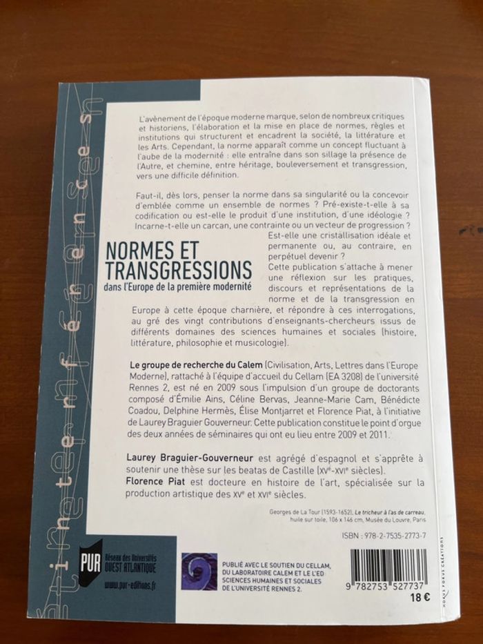 Normes et transgressions dans l’Europe de la première modernité - photo numéro 2