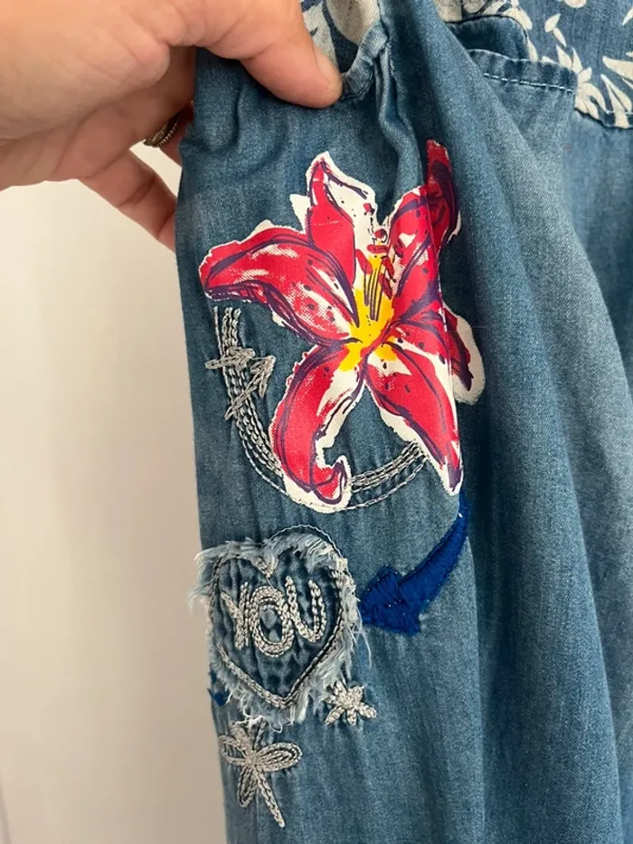 Jeans Desigual - taille 36 - photo numéro 15