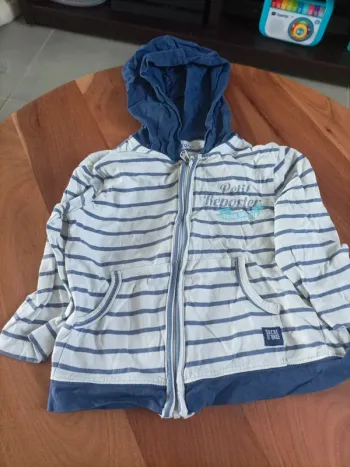 Veste zippée 18 mois