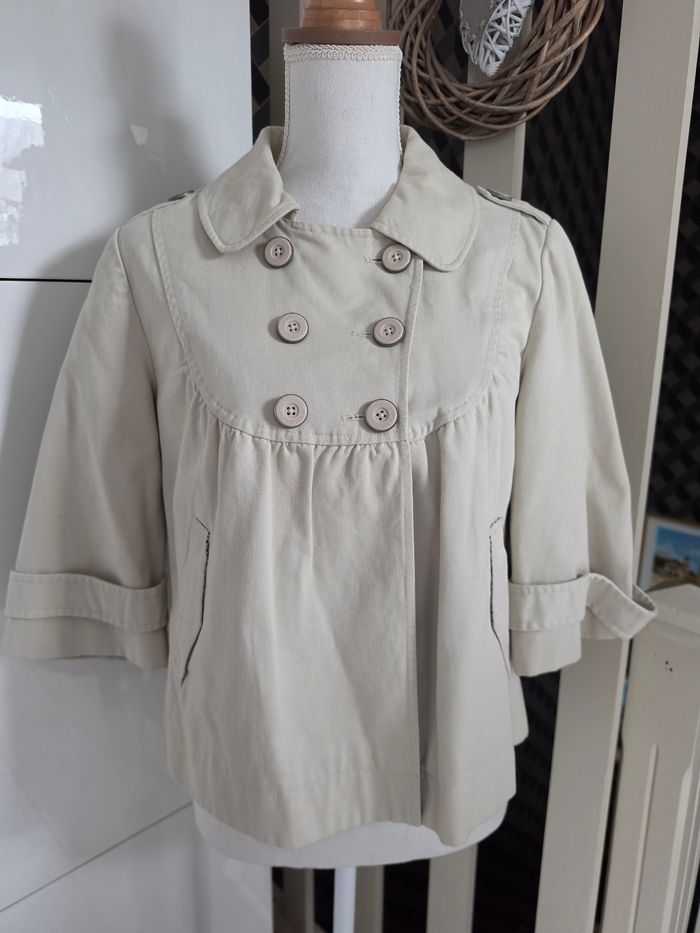 Veste courte tommy hilfiger taille M - photo numéro 1