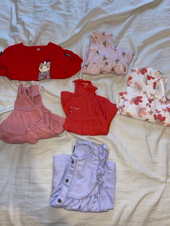 Lots de 6 robes 3 mois