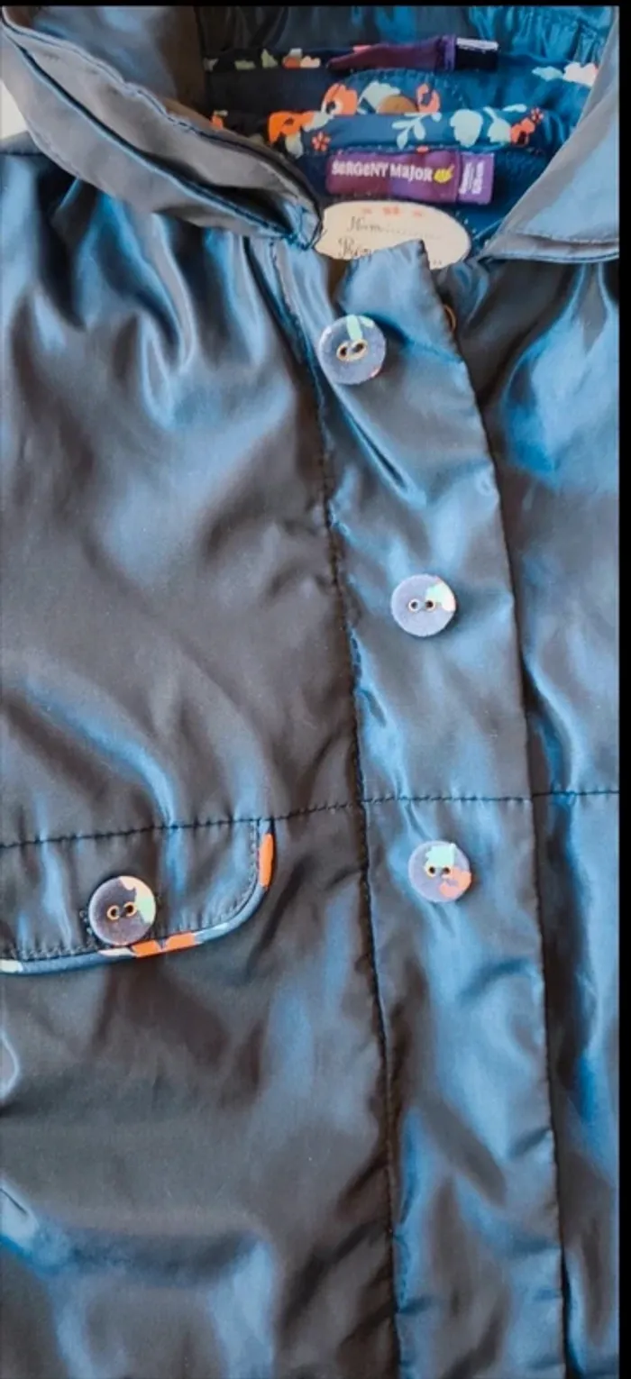 Joli blouson 2 en 1 - Sergent Major - fille 6 mois - Parfait état - photo numéro 8