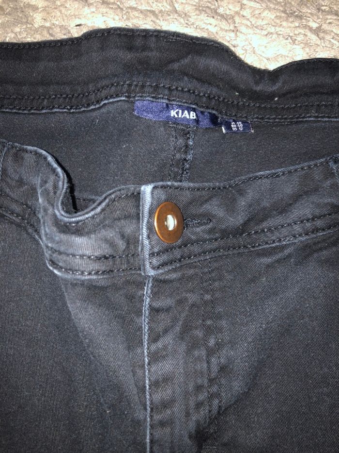 Jeans noir taille 44 Kiabi - photo numéro 3