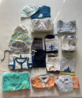 Lot été 6 mois garçon