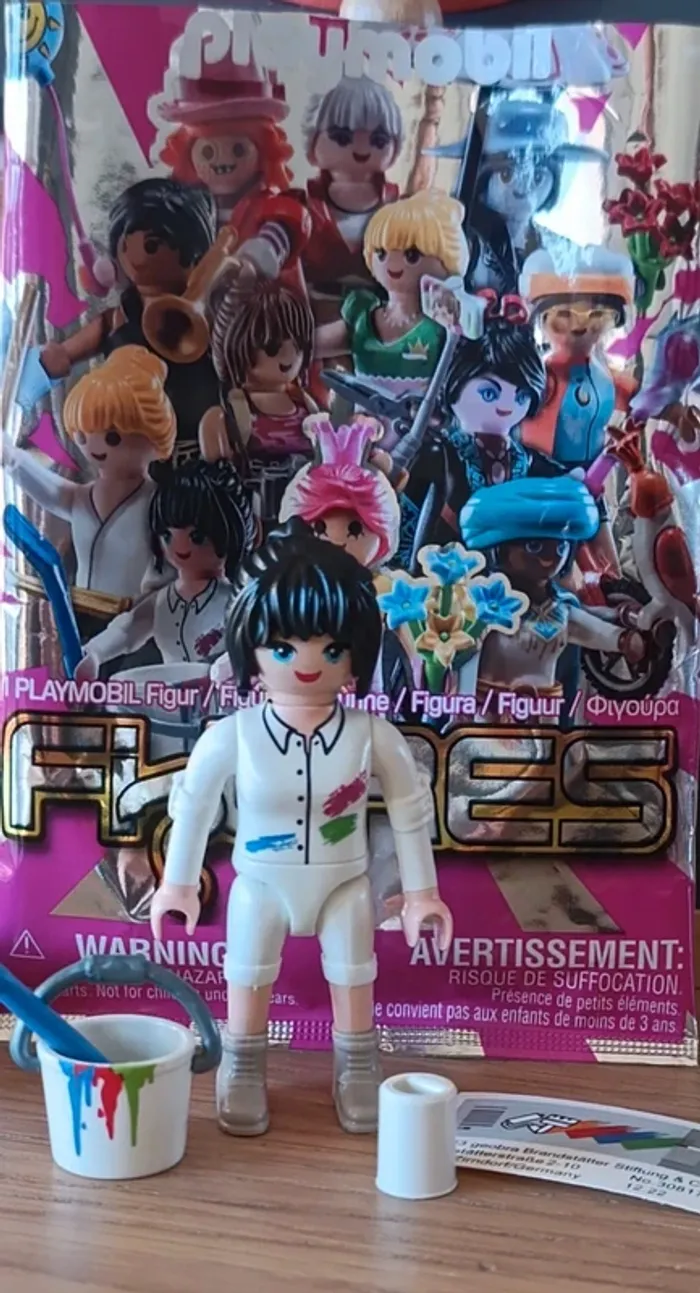Playmobil personnage peintre neuf - photo numéro 2