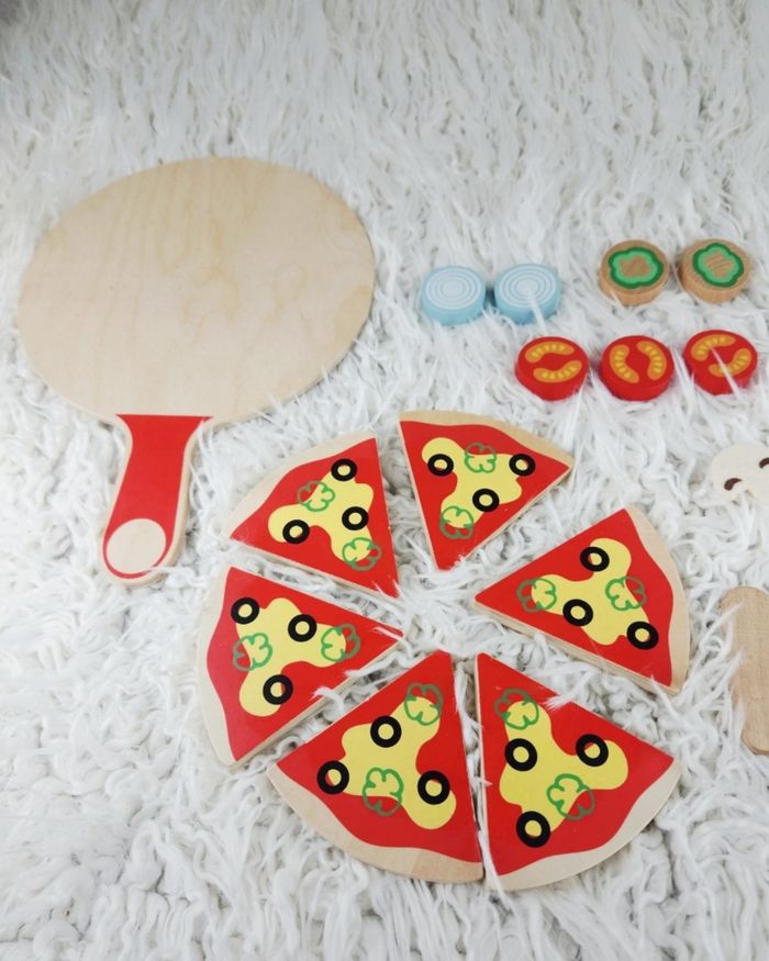 Set pizza en bois marque Vertbaudet 🎅 - photo numéro 2