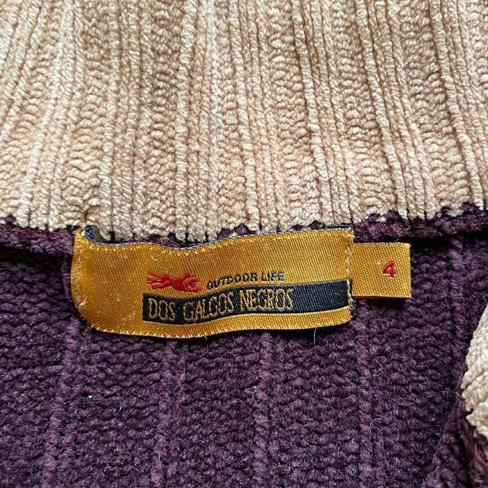 DGN Dos Galgos Negros Pull de Montagne violet Homme Exclusive Collection Warmwear (Taille L) - photo numéro 8