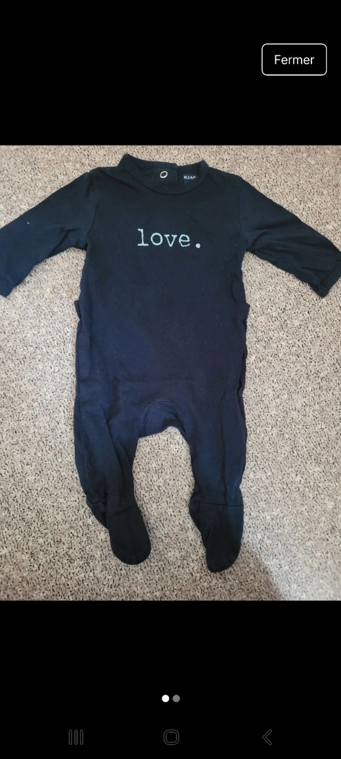 Pijamas 1mois