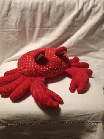Peluche crabe