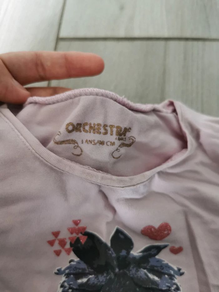 Tee-shirt Orchestra 2 ans - photo numéro 2