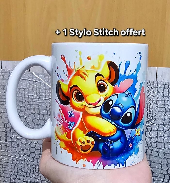 Mug stitch simba