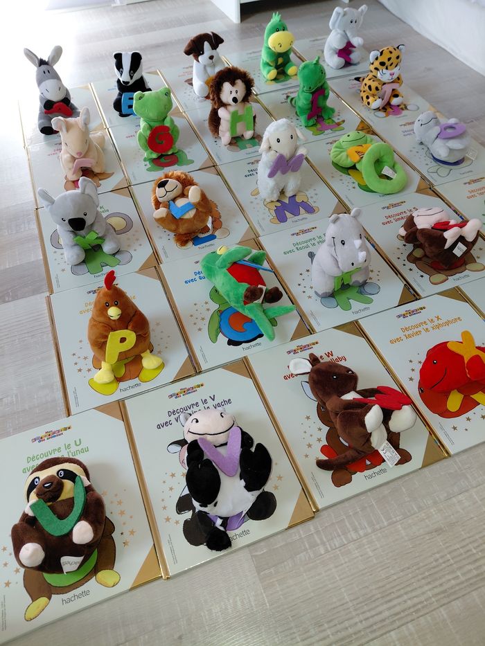 Abécédaire  des animaux + peluches - photo numéro 6