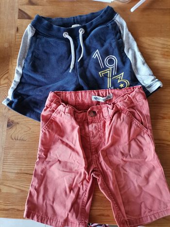Lot short 4ans 