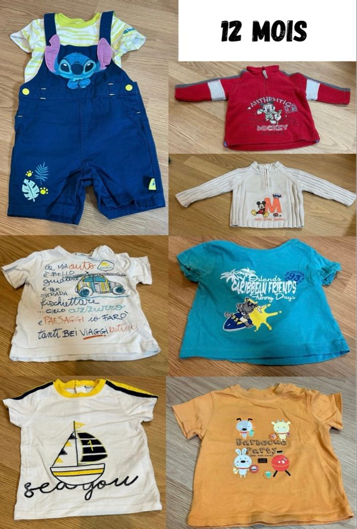 Lot vêtements 12 mois - photo numéro 2