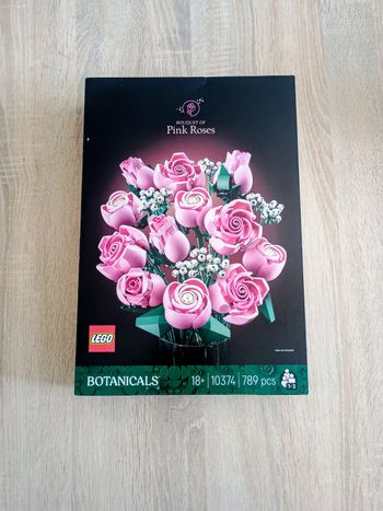 LEGO Botanicals 10374 – Bouquet de roses roses - Neuf et scellé 