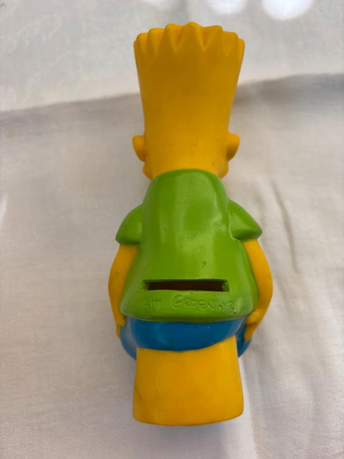Tirelire Bart Simpson signé matt groening - photo numéro 2