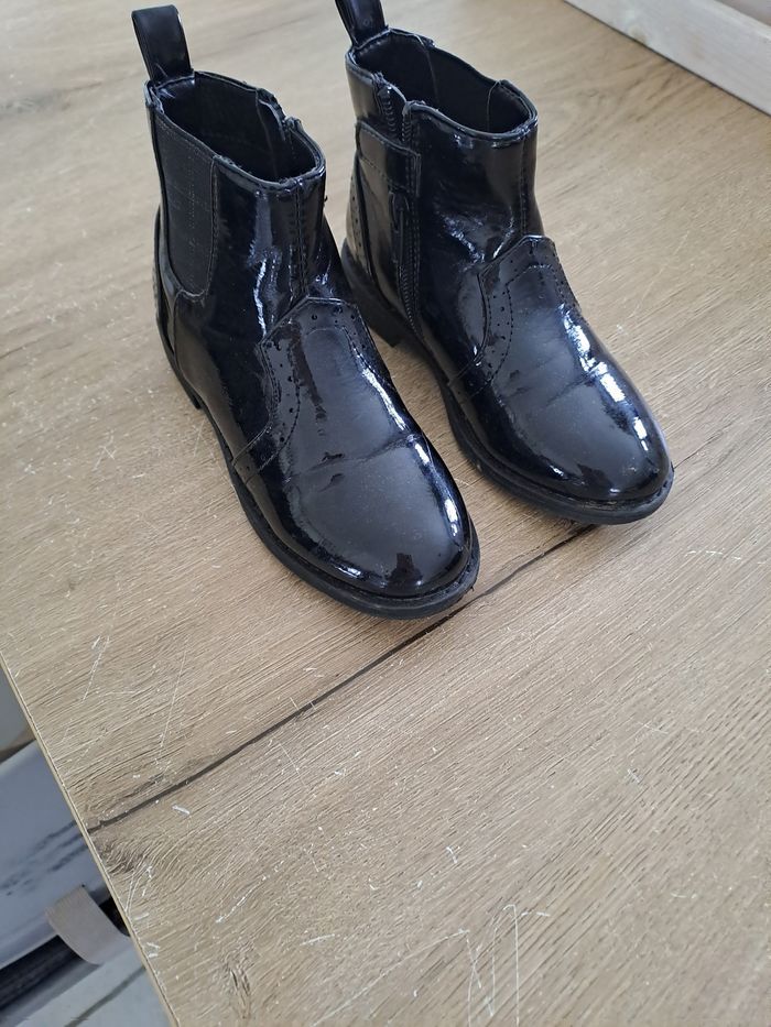 Bottines vernies