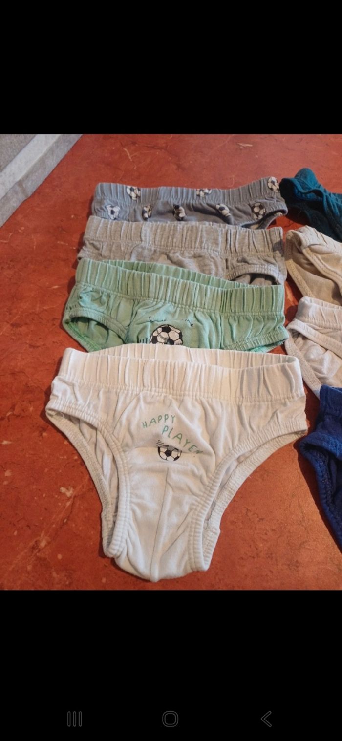 Lot de 8 slips taille 2 ans - photo numéro 2