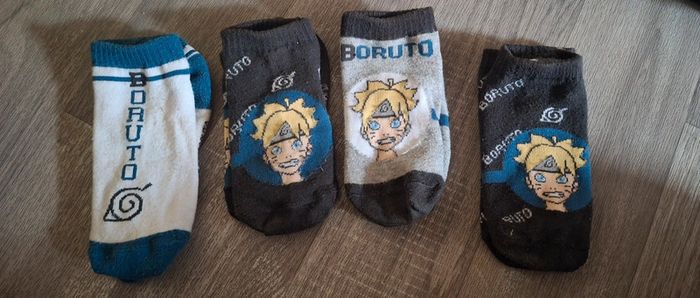 4 paires Socquettes Boruto Naruto