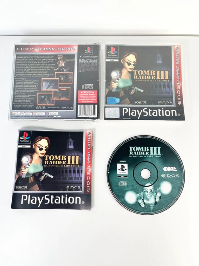 🇫🇷 Jeu PSone : Tomb Raider 3 VF intégrale - photo numéro 3