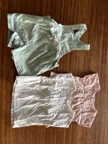 Combi short et 2 hauts 