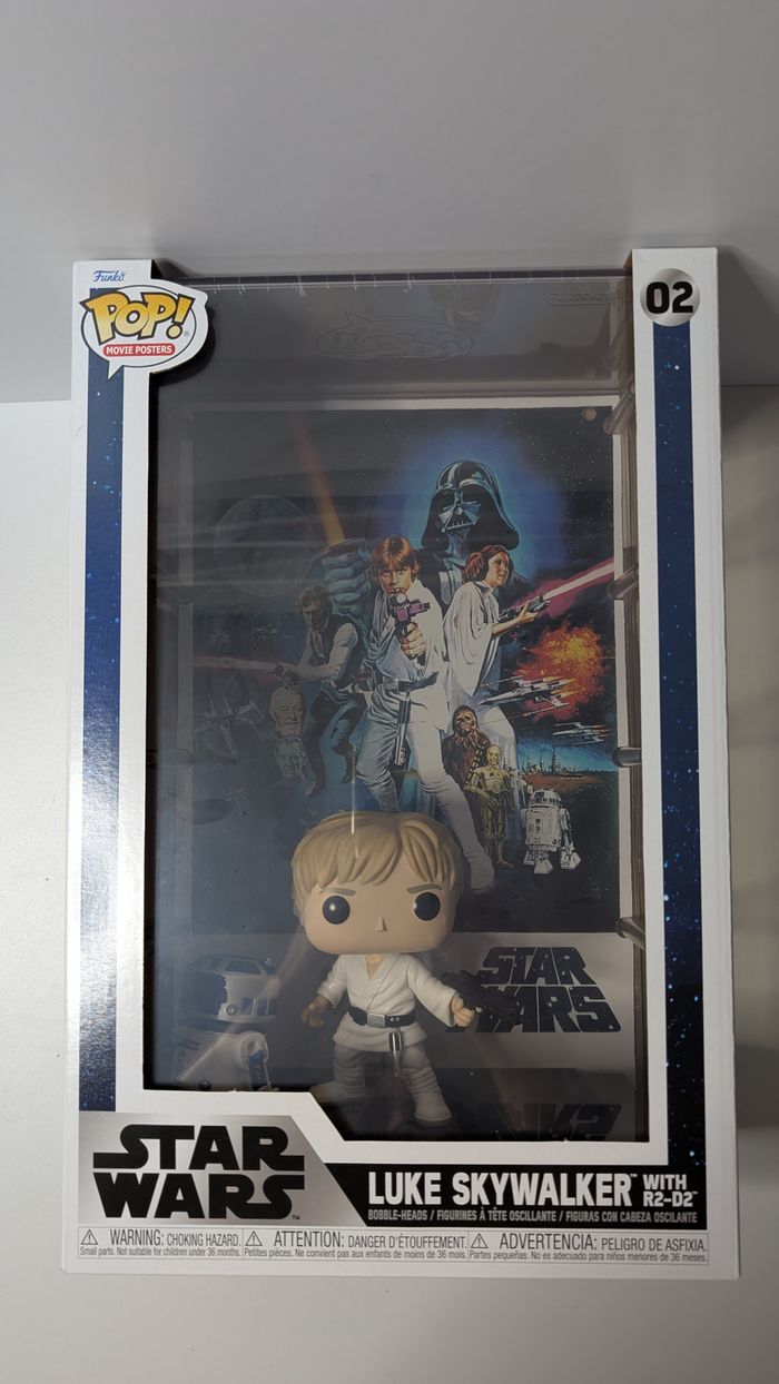 [Funko pop] Figurine Movie Posters Star Wars Luke Skywalker with R2-D2