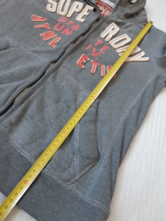 Gilet zippé à capuche Superdry T40 - photo numéro 12