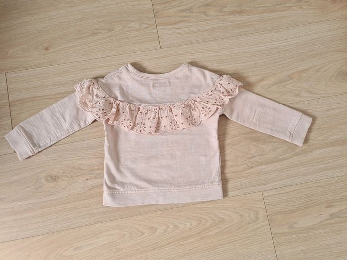 Pull sweat-shirt rose clair 2 ans Verbaudet - photo numéro 2