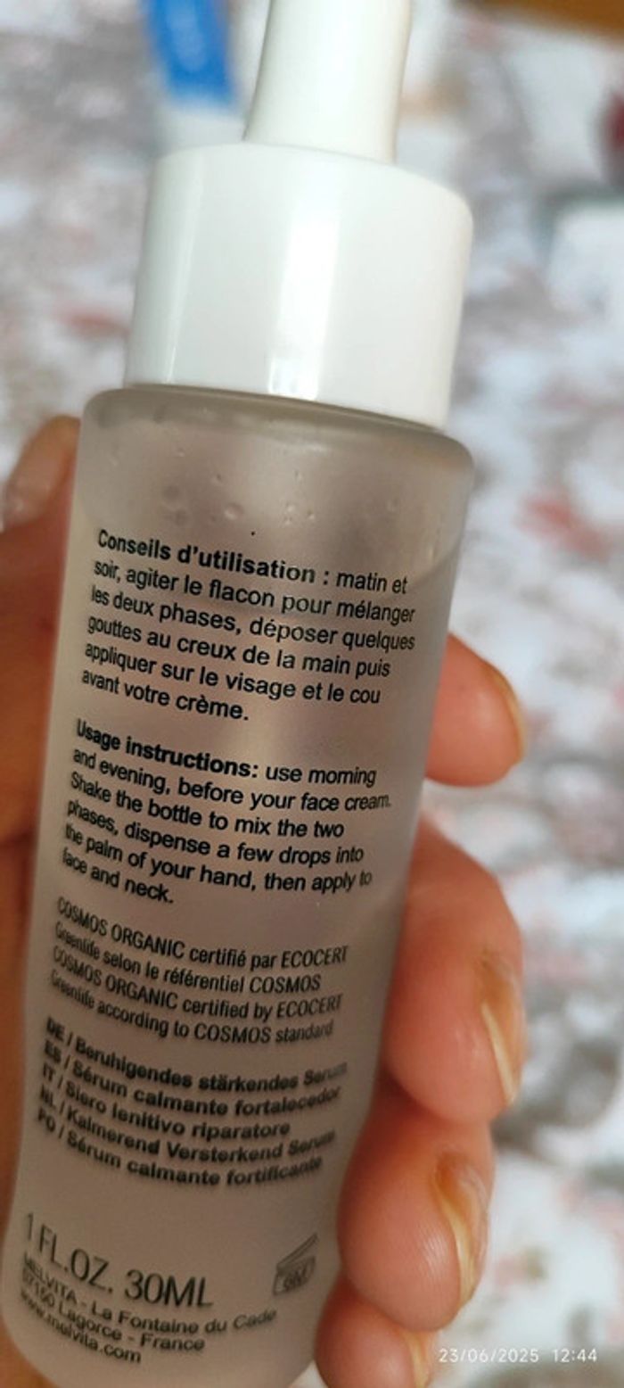 Melvita NectarCalm Sérum Apaisant Fortifiant Peaux Sensibles 30 ml - photo numéro 7