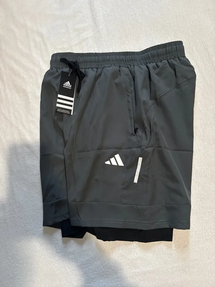 Short own the run spray dye 2-in-1 taille XL - photo numéro 5