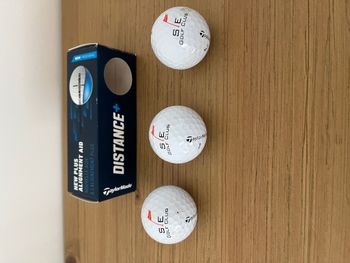 Boîte 3 balles de Golf logotées